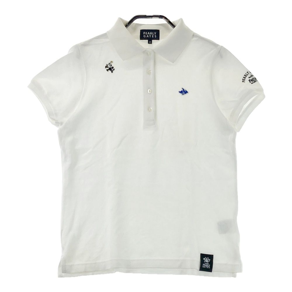 サイズ：0 PEARLY GATES パーリーゲイツ ×Felix 半袖ポロシャツ