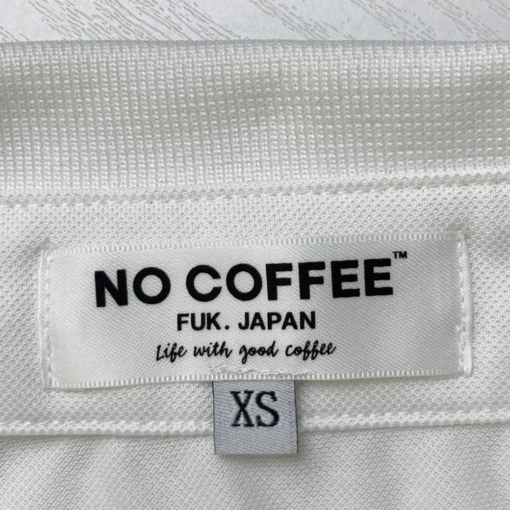 サイズ：XS NO COFFEE ノーコーヒー ×CLUBHAUS 半袖ポロシャツ