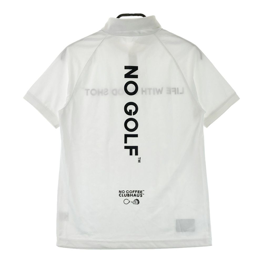 サイズ：XS NO COFFEE ノーコーヒー ×CLUBHAUS 半袖ポロシャツ
