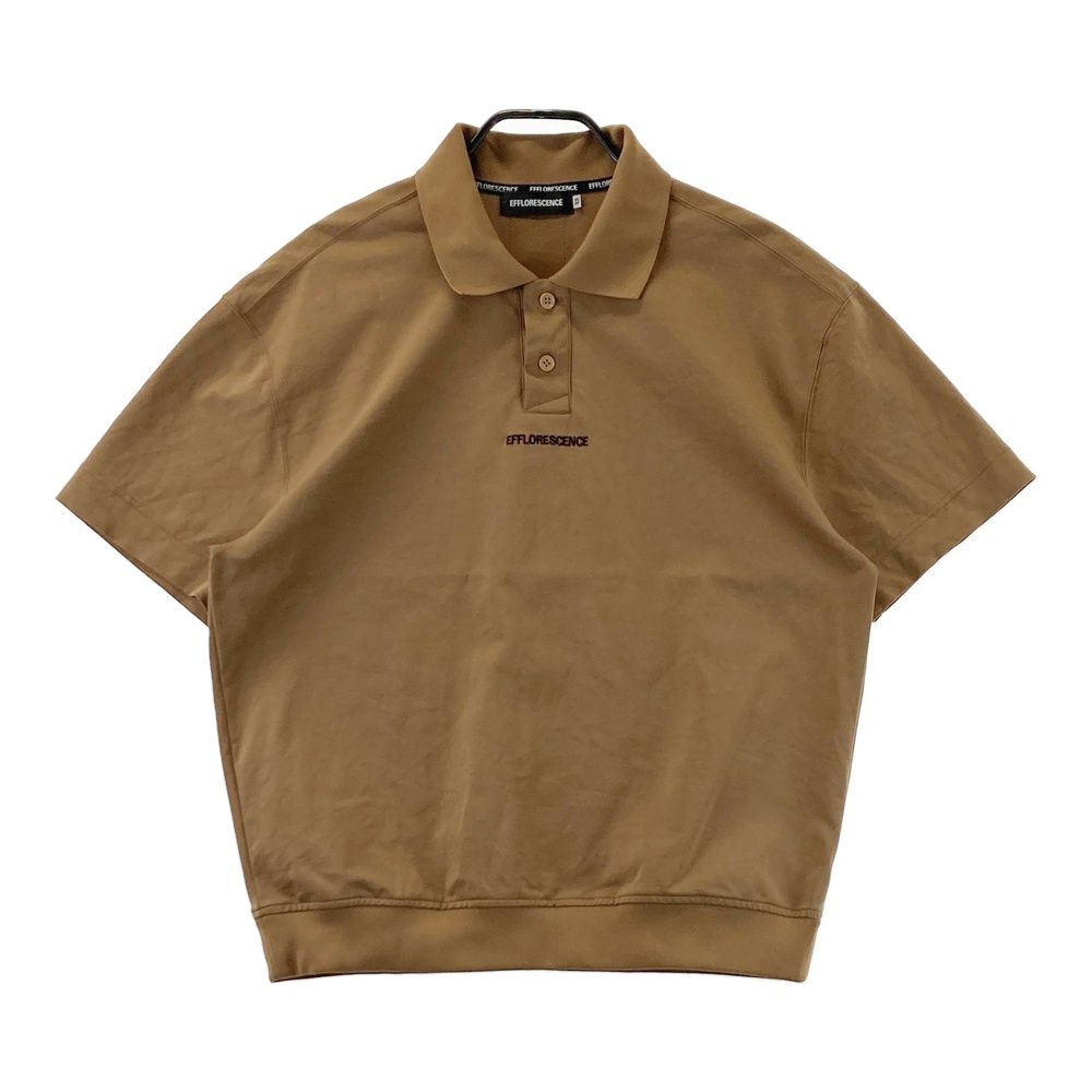 EFFLORESCENCE エフロレッセンス　半袖　スウェット サイズ：XS EFFLORESCENCE エフロレッセンス ロゴ刺繍入り半袖