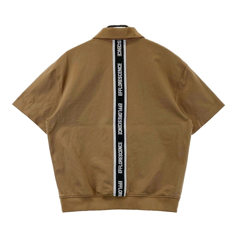 サイズ：XS EFFLORESCENCE エフロレッセンス ロゴ刺繍入り半袖