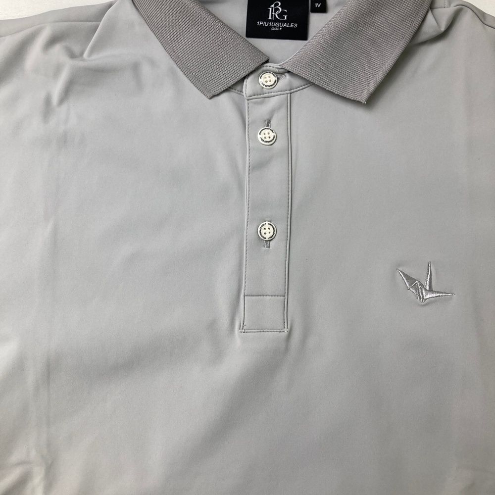 サイズ：4 1PIU1UGUALE3 GOLF GCT007 半袖ポロシャツ グレー系