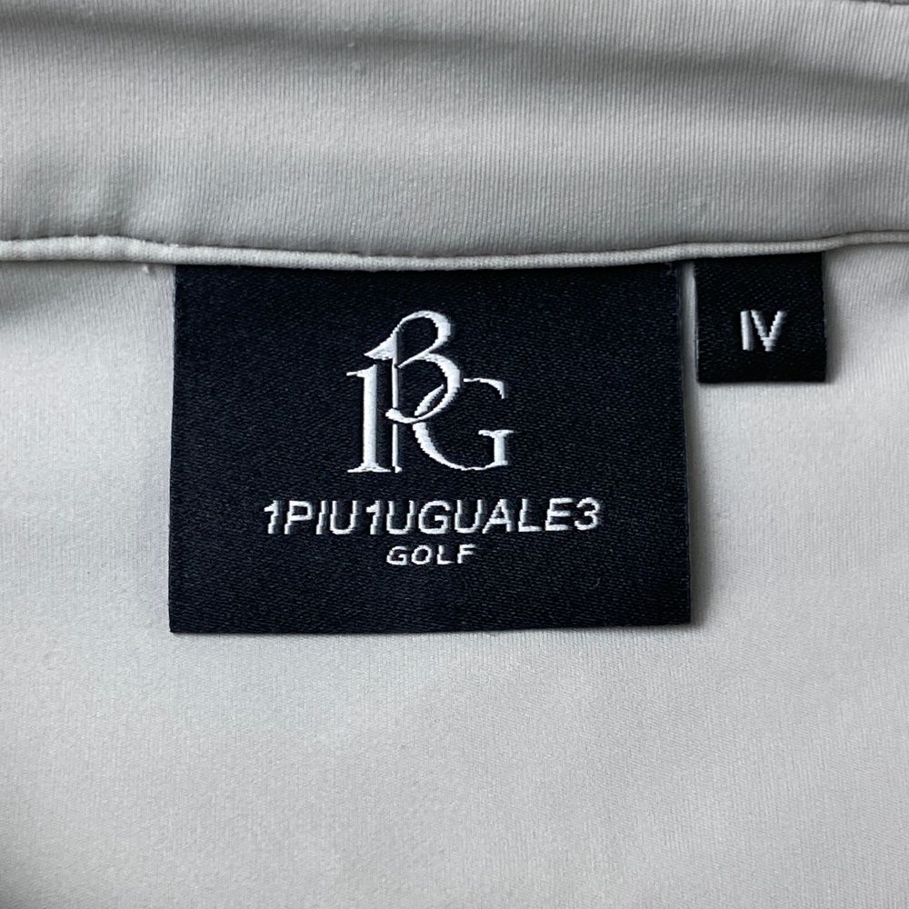 サイズ：4 1PIU1UGUALE3 GOLF GCT007 半袖ポロシャツ グレー系