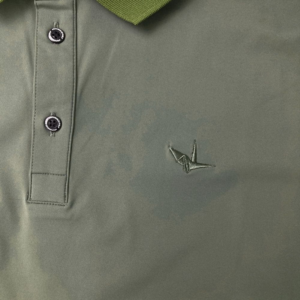 サイズ 3 GOLF GCT 007 半袖ポロシャツ カーキ系 ゴルフウェア メンズ ストスト