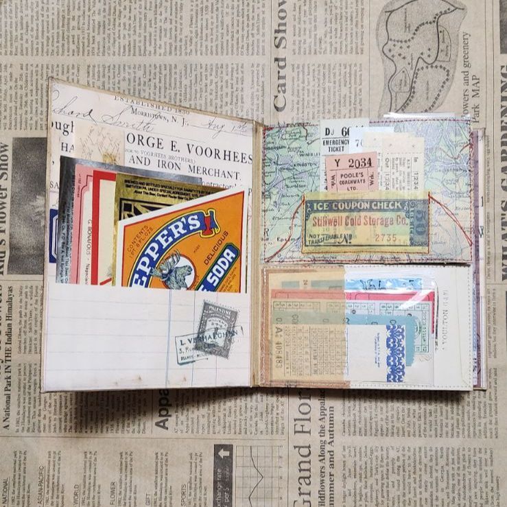 【まる】お裾分けファイル＆大量海外紙物素材Ⅰ＆Ⅱ おすそ分けファイル - メルカリ