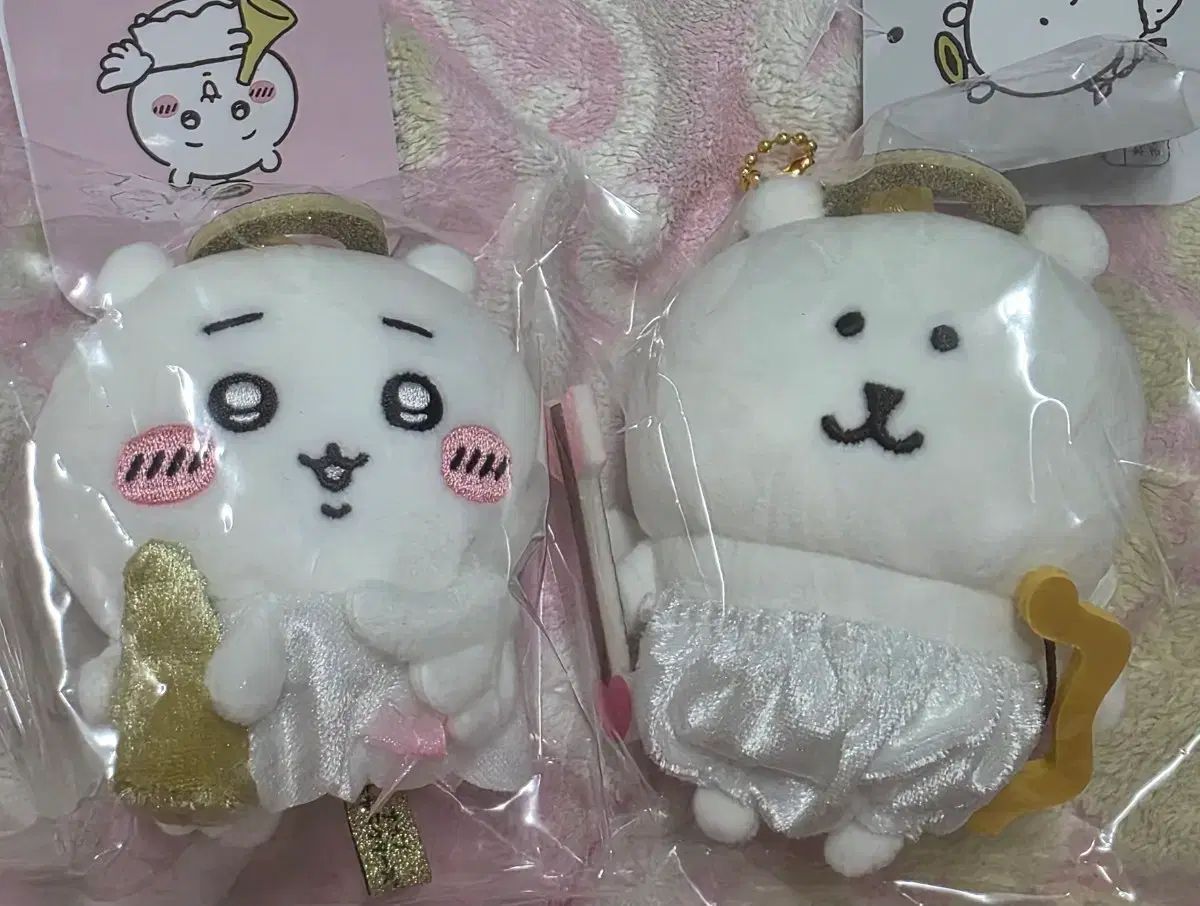 ちいかわ 自分ツッコミくま 天使 ぬいぐるみ