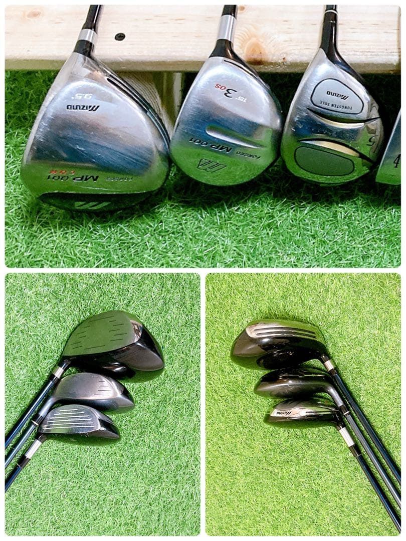 M2 ミズノ 初心者オススメ ゴルフクラブセット メンズ 12本 - メルカリ