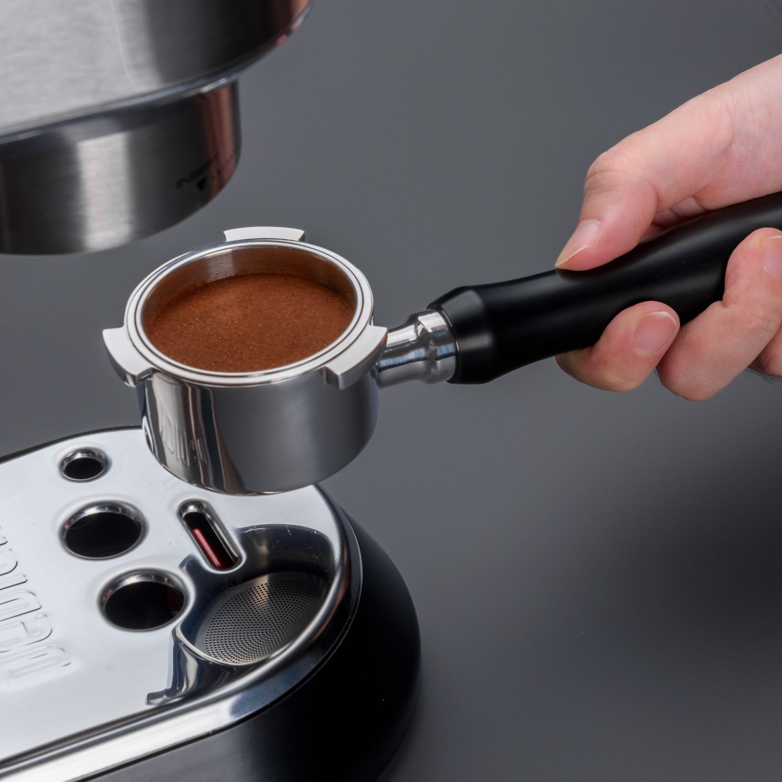 La mellow（ラ・メロウ） デロンギ用ボトムレスポルタフィルター51mm