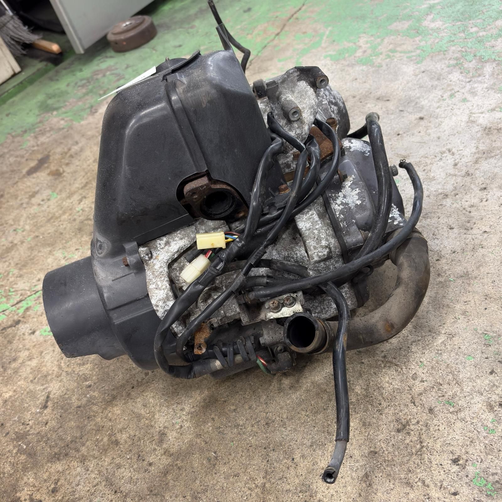 リード90 エンジン　実働 HONDA リード90 HF05 エンジン 始動確認済 ホンダ - メルカリ