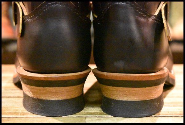  8 5 D 25年 レッドウィング 2966 ブラック クローンダイク エンジニア 茶芯 黒 ブーツ redwing 9268 FJ 242 エンジニアブーツ ブーツ 革靴