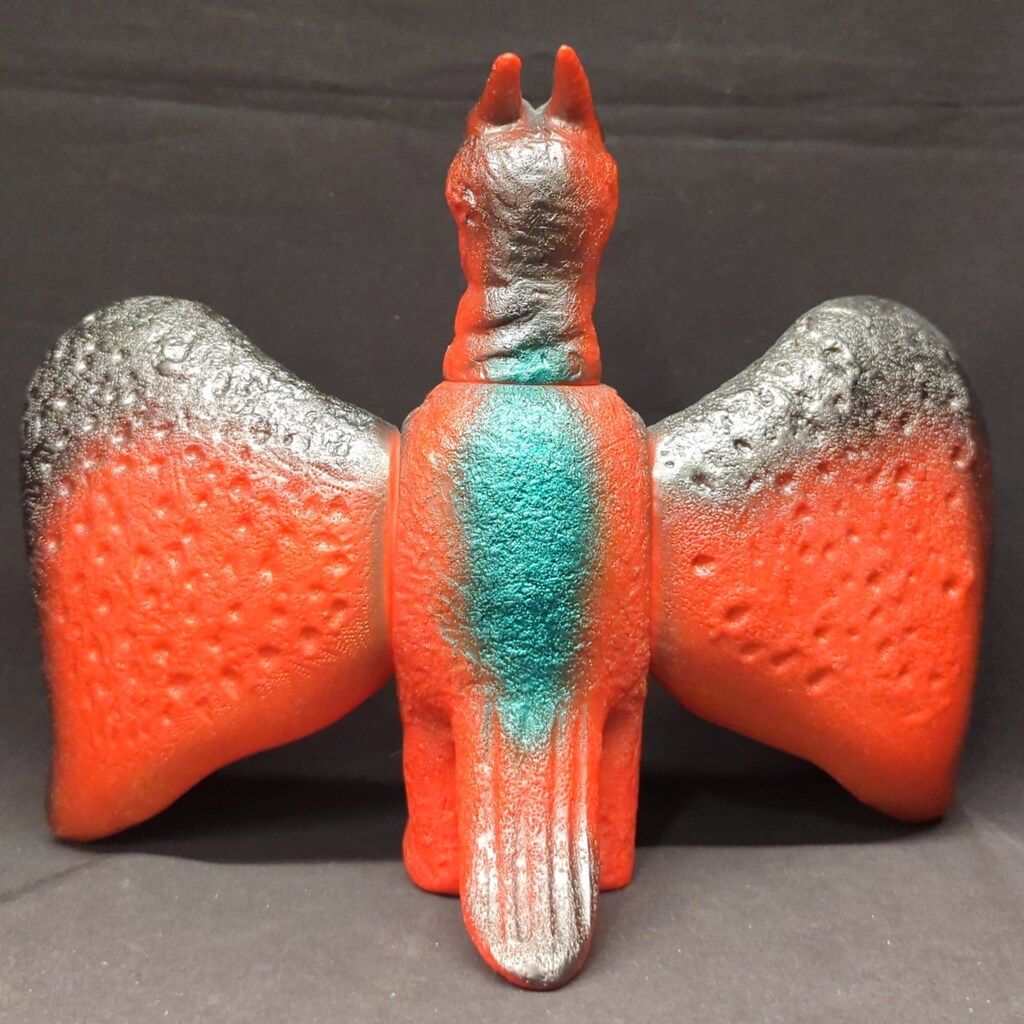 ブルマァク 世紀の大怪獣ブルマァクの怪獣シリーズ ラドン レッド 復刻