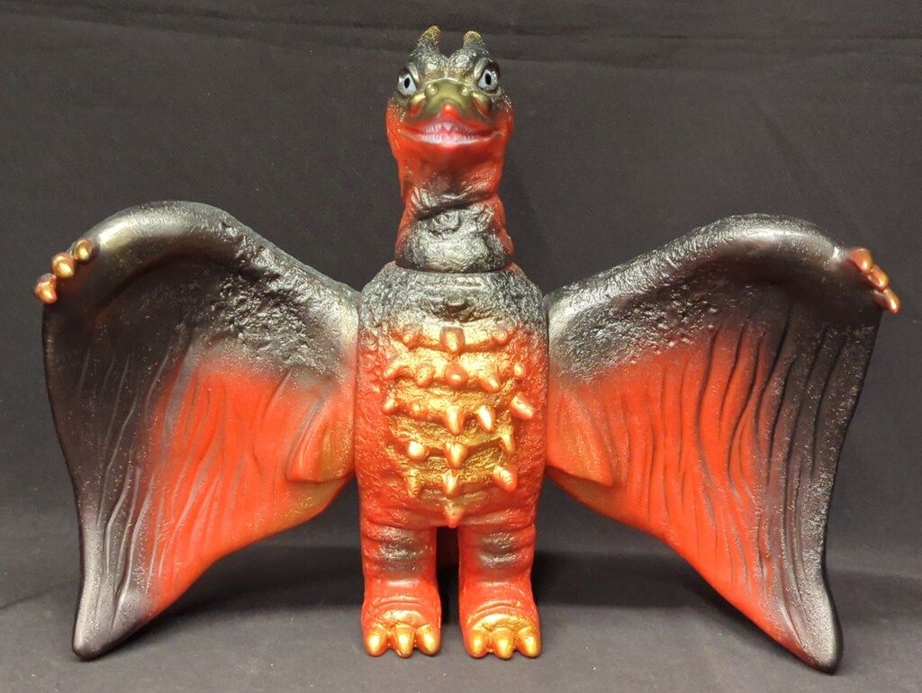 ブルマァク 世紀の大怪獣ブルマァクの怪獣シリーズ ラドン レッド 復刻