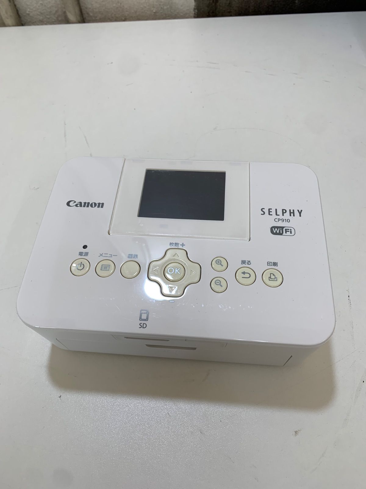 j304 Canon SELPHY CP910 コンパクトフォトプリンター 動作確認済み
