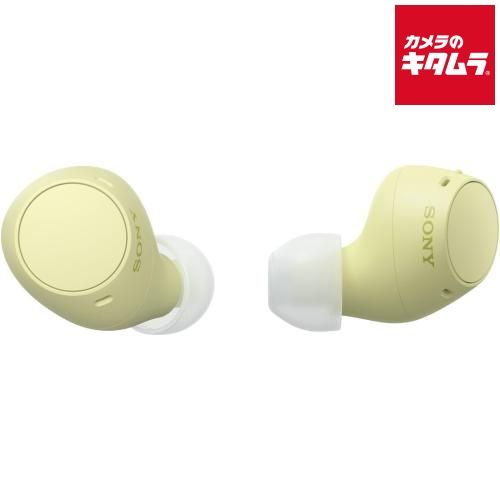 ソニー 密閉型 完全ワイヤレスイヤホン WF C 510 Y イエロー