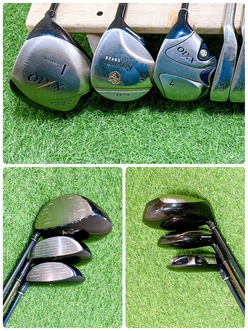 M4 ゼクシオ 初心者オススメ ゴルフクラブセット メンズ 13本 - メルカリ