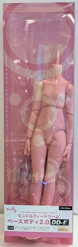 ボークス MDDベースボディ2 0 DD f 3 セミホワイト