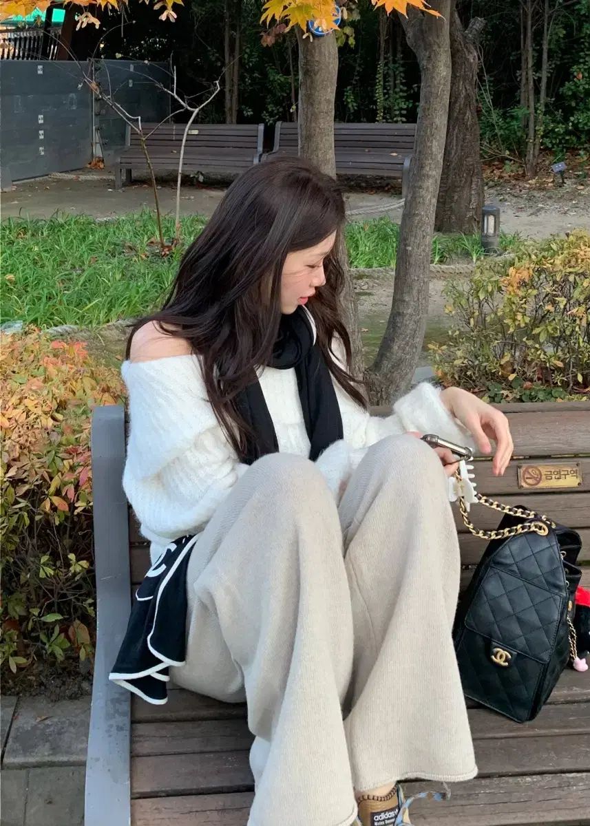 ONT ニットパンツ ショート ベージュ