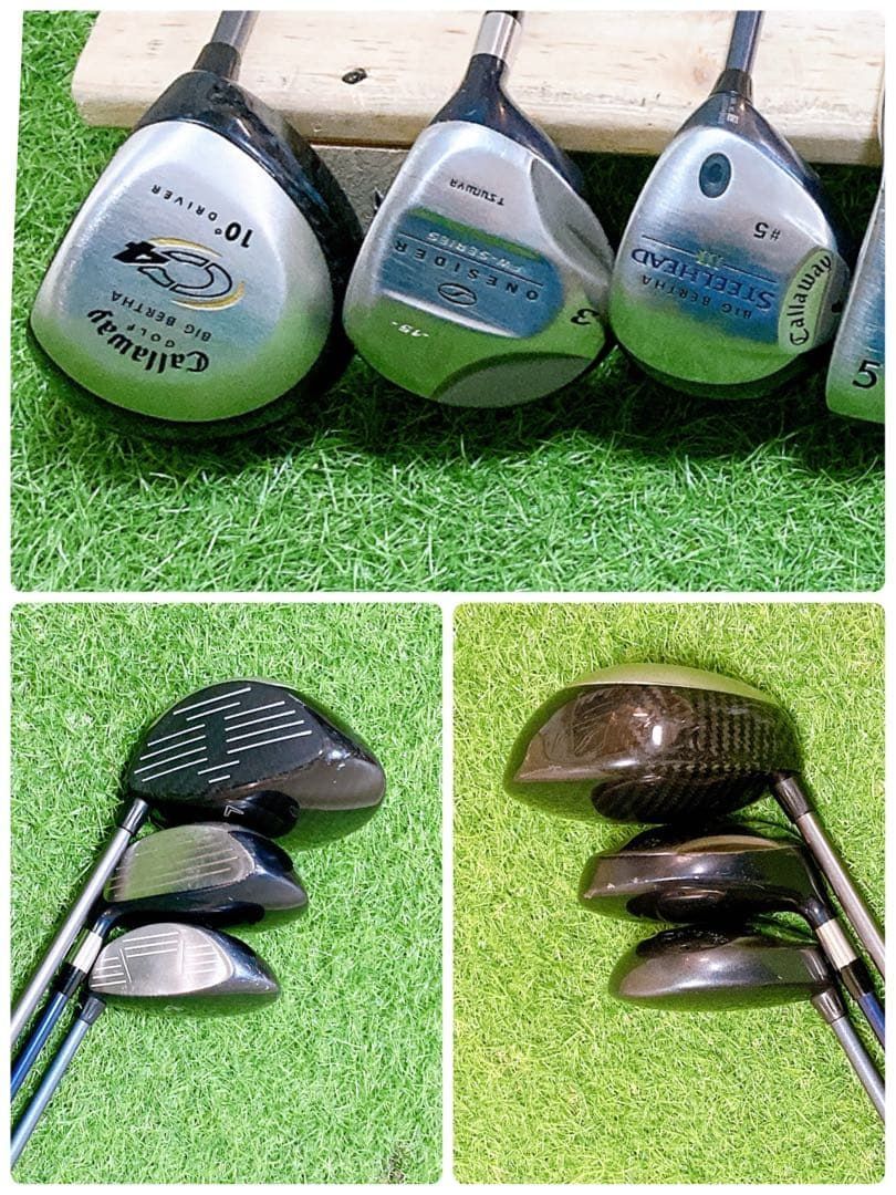 M5 キャロウェイ 初心者オススメ ゴルフクラブセットメンズ FLEXR 12本