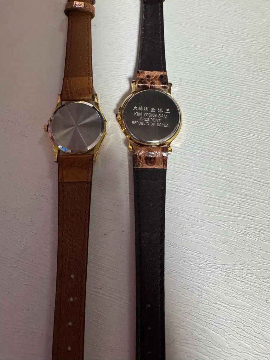 ノ テウ キム ヨンサム大統領 時計 レディース それぞれ