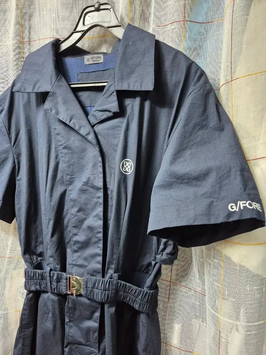 ジーフォア ネイビー オールインワン 半袖 ONE 工場 PIECE M G FORE