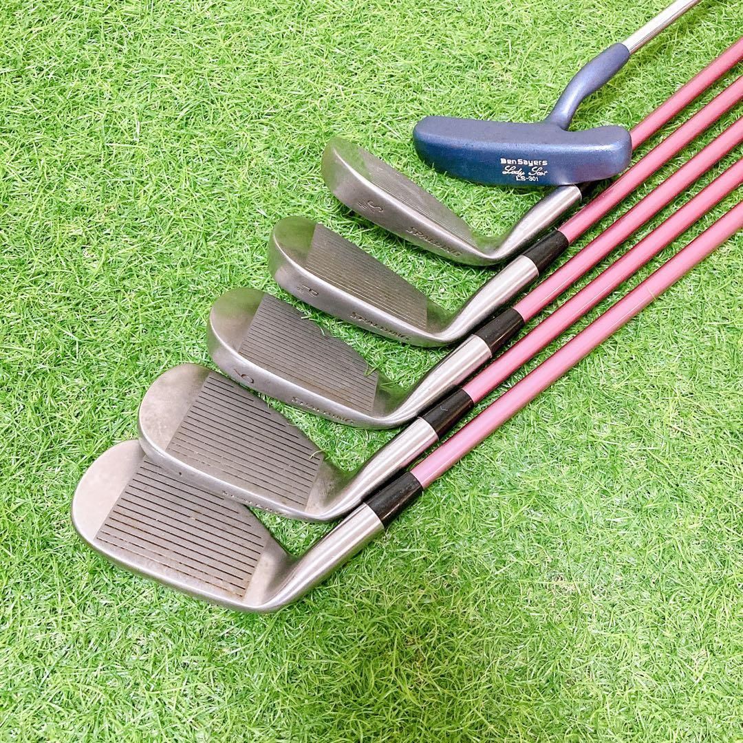 7 初心者オススメ ゴルフ クラブセット レディース FLEX L - メルカリ