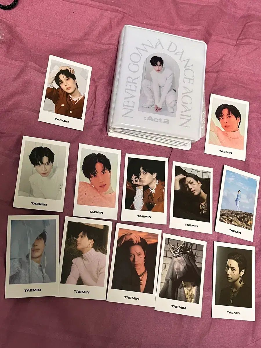 SHINee テミン(TAEMIN) コレクトブック+チェキ ポラロイド