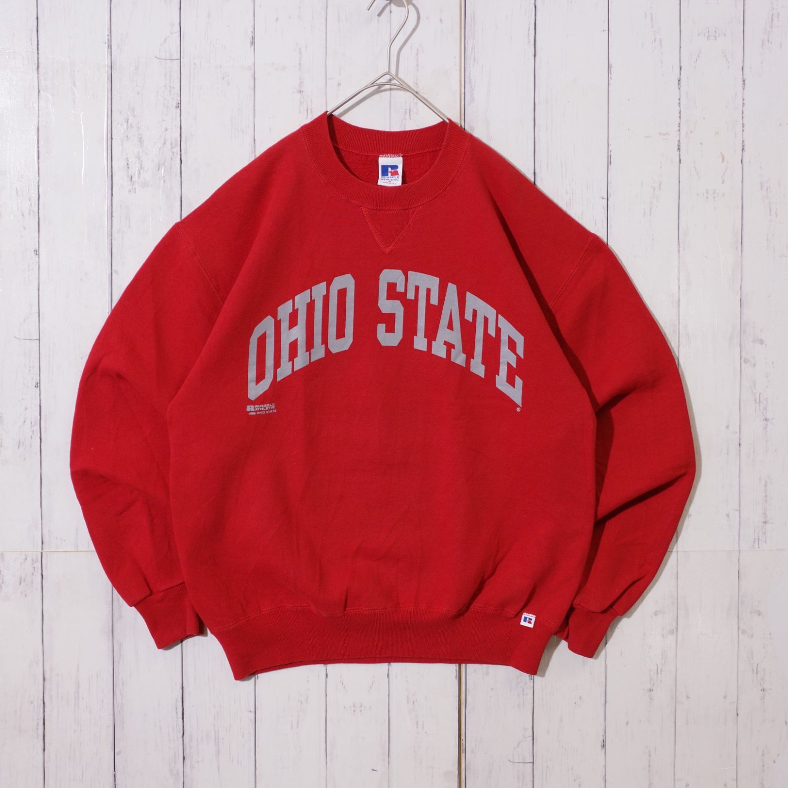 RUSSEL 90年代 USA製 オハイオ州立大学 カレッジスウェット Mサイズ