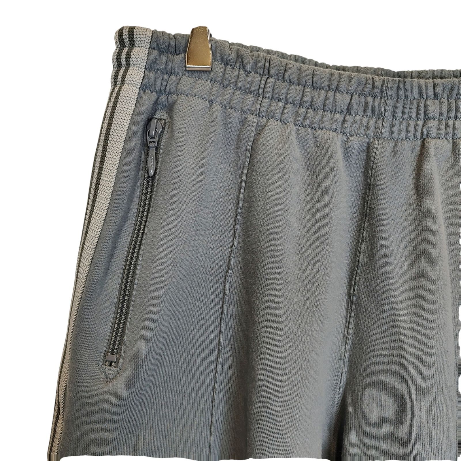 Needles ニードルス BREATH ブレス NARROW TRACK PANT トラック パンツ QV 1588 M グレー メンズ チェスターコート 体型カバー