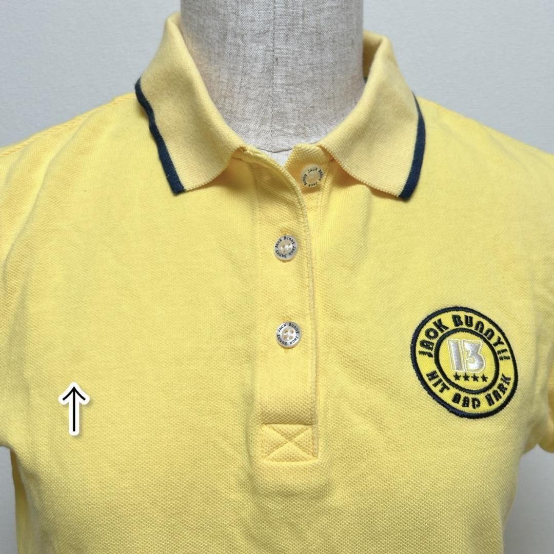 Jack Bunny!! PEARLY GATES ポロシャツ ワッペン