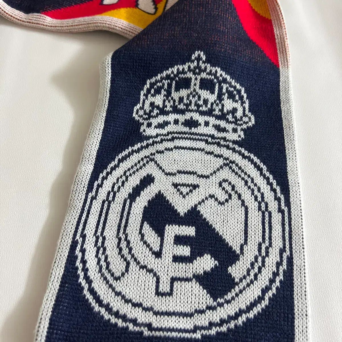 正規品 アディダス レアルマドリード ネイビー マフラー - メルカリ