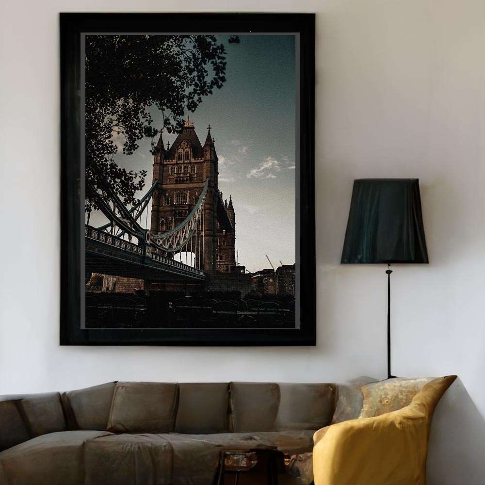 B2サイズ（約51x73cm）】【an-poster-1000】海外風景 ロンドン 街角