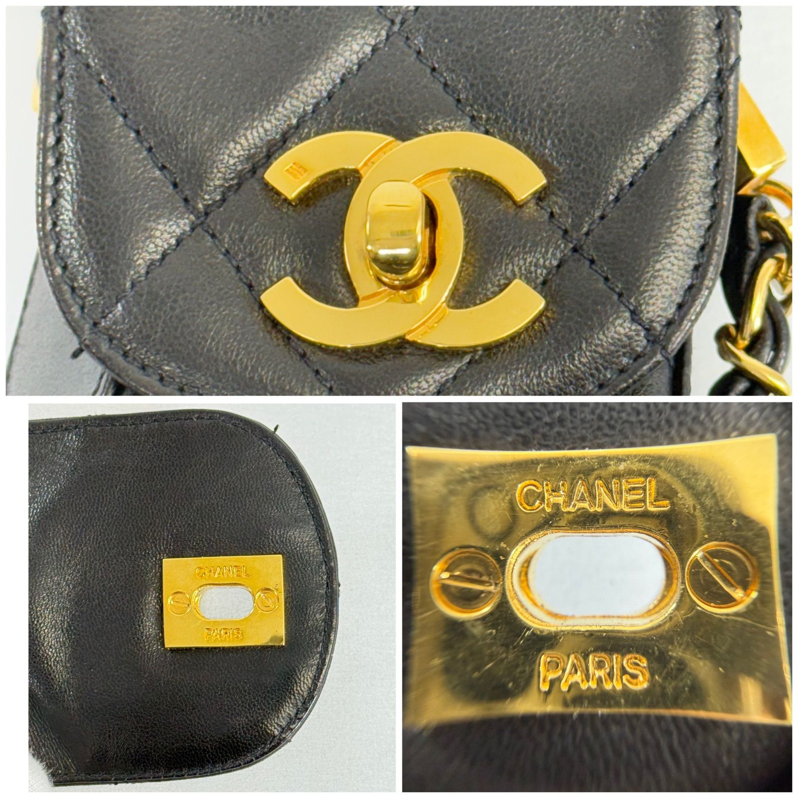 希少ヴィンテージ品・美品】CHANEL シャネル ココマーク マトラッセ