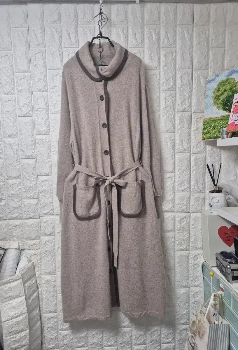 KARLLAGERFELD ウール ロング カーディガン コートF