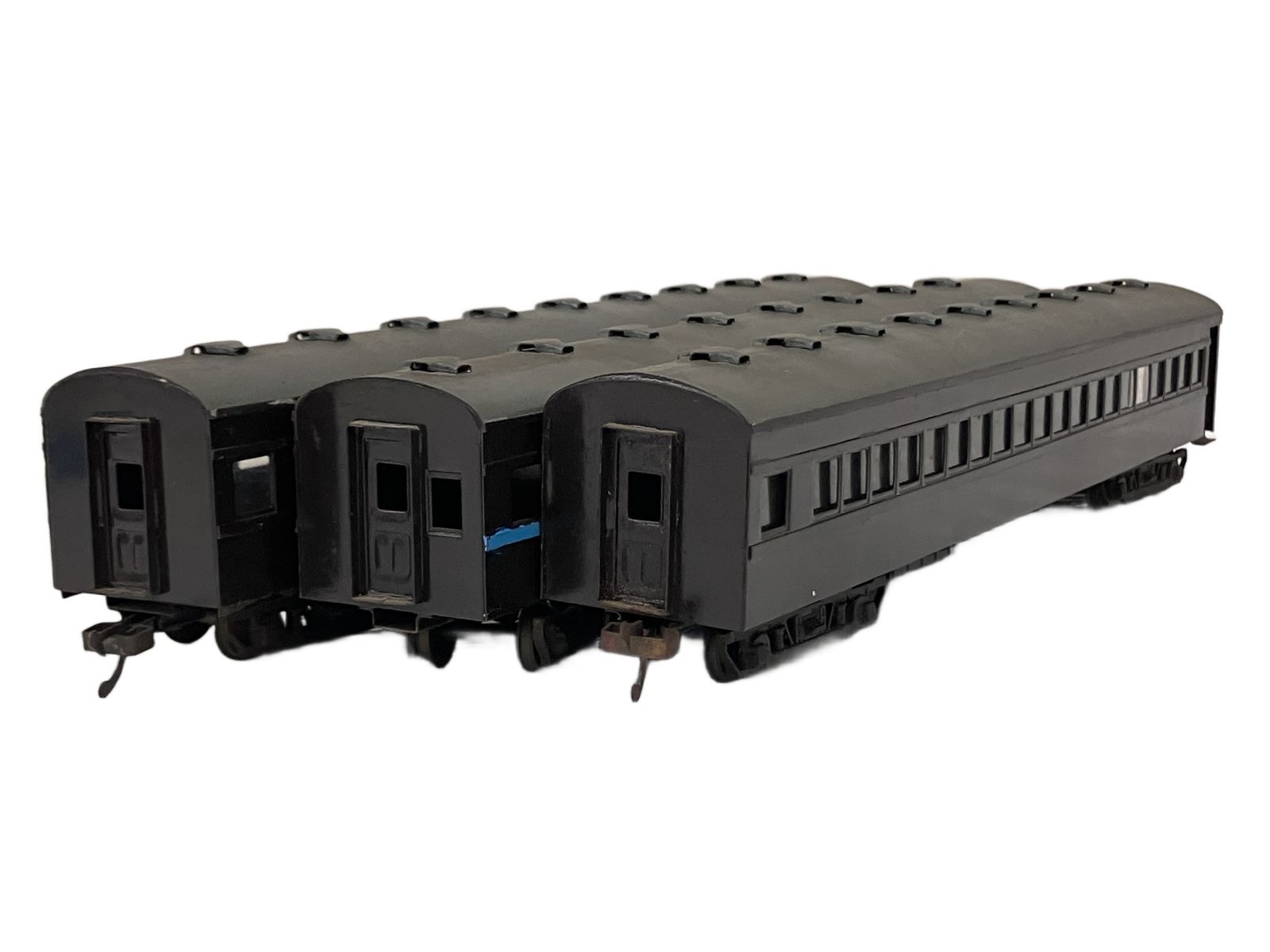 u*d様 HO ゲージ　客車　ジャンク メーカー不明 旧型客車 茶 手塗り 鉄道模型 HOゲージ ジャンク