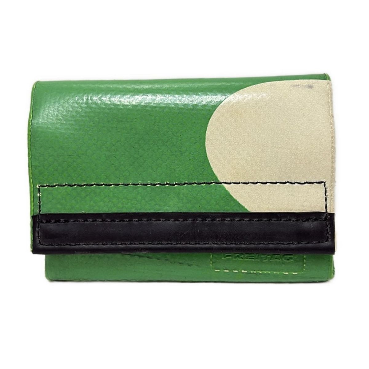 FREITAG フライターグ コインケース - グリーン×白×黒
