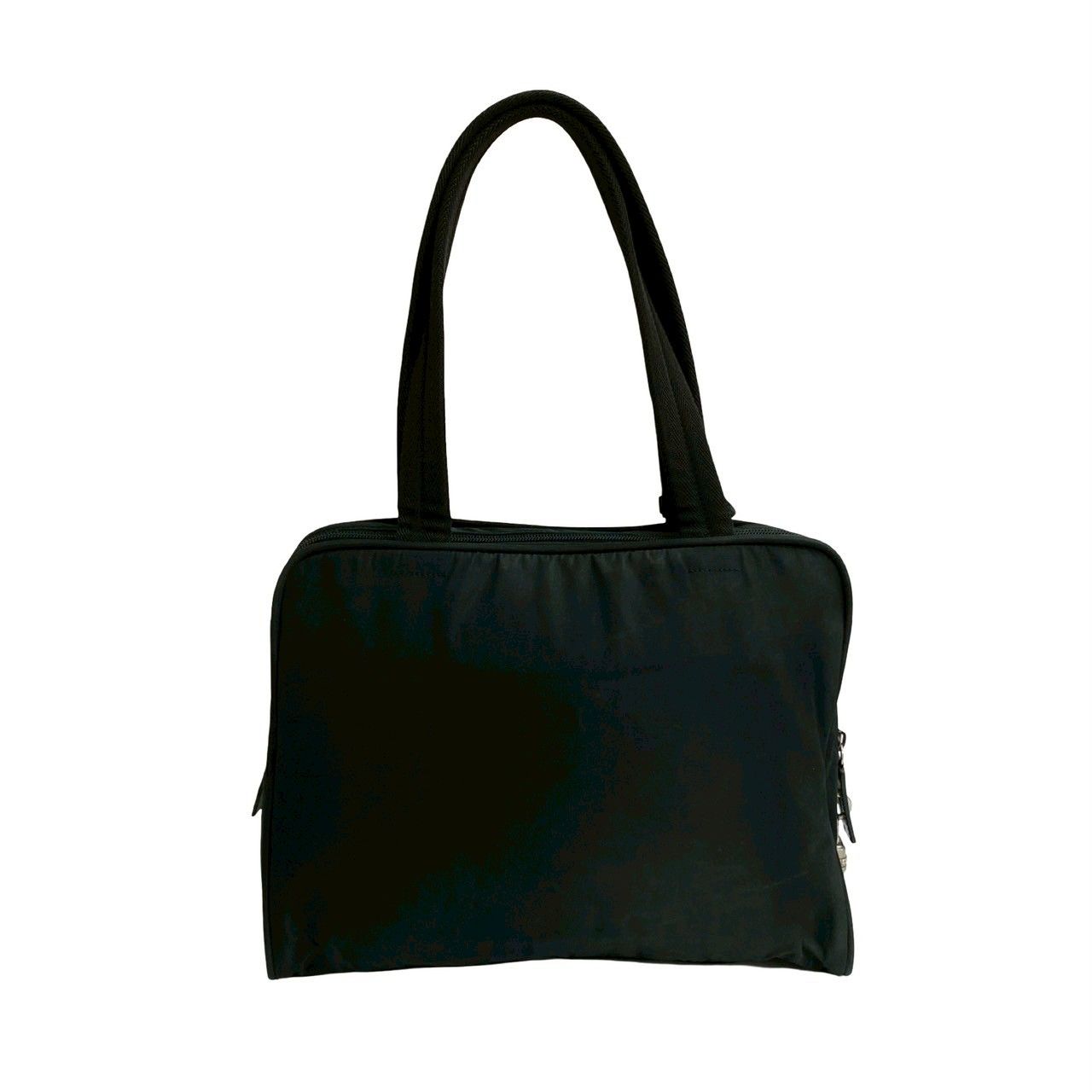 極 美品 PRADA プラダ 三角ロゴ プレート 金具 テスート ナイロン