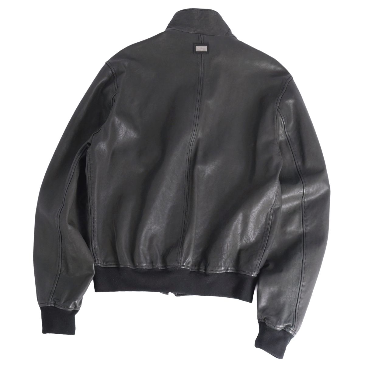 美品 ドルチェ&ガッバーナ DOLCE&GABBANA ジャケット レザージャケ