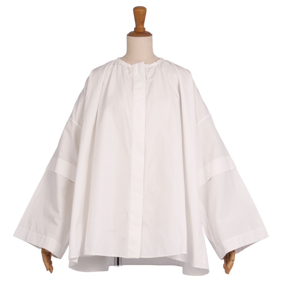 美品 ジルサンダー JIL SANDER シャツ 2019 ブラウス ロングスリ