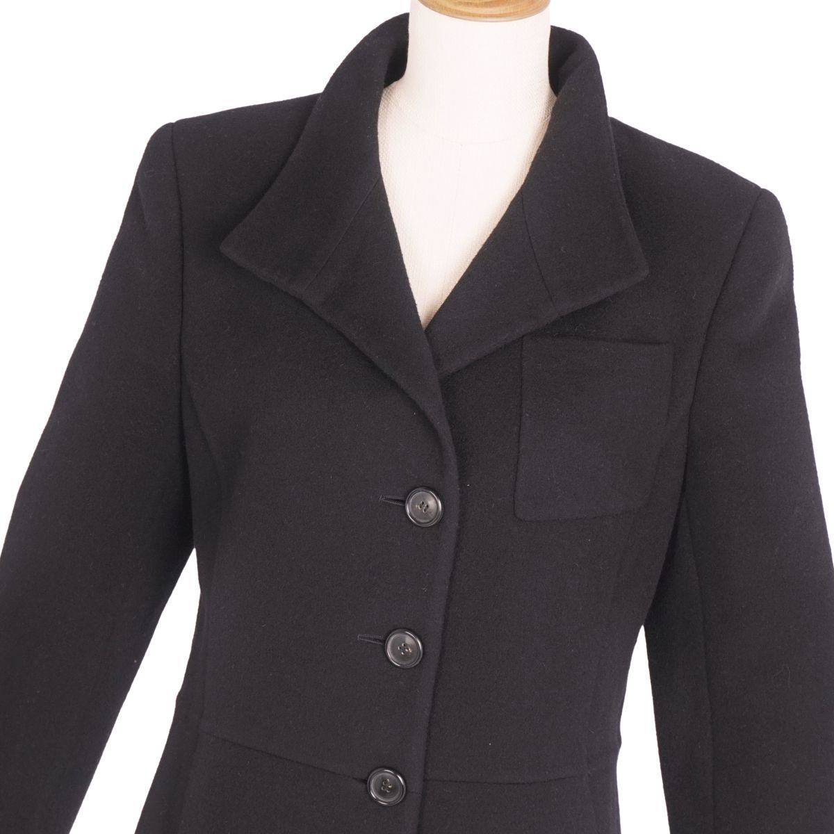 美品 アクリス AKRIS ジャケット ウール アンゴラ カシュゴラ アウター