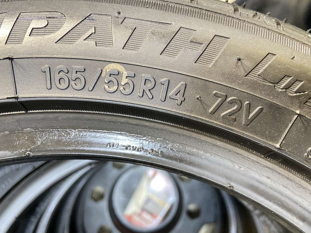  165 55 R 14 トーヨータイヤ トランパス Luk タイヤ サマータイヤ 4本セット s タイヤ タイヤ ホイール