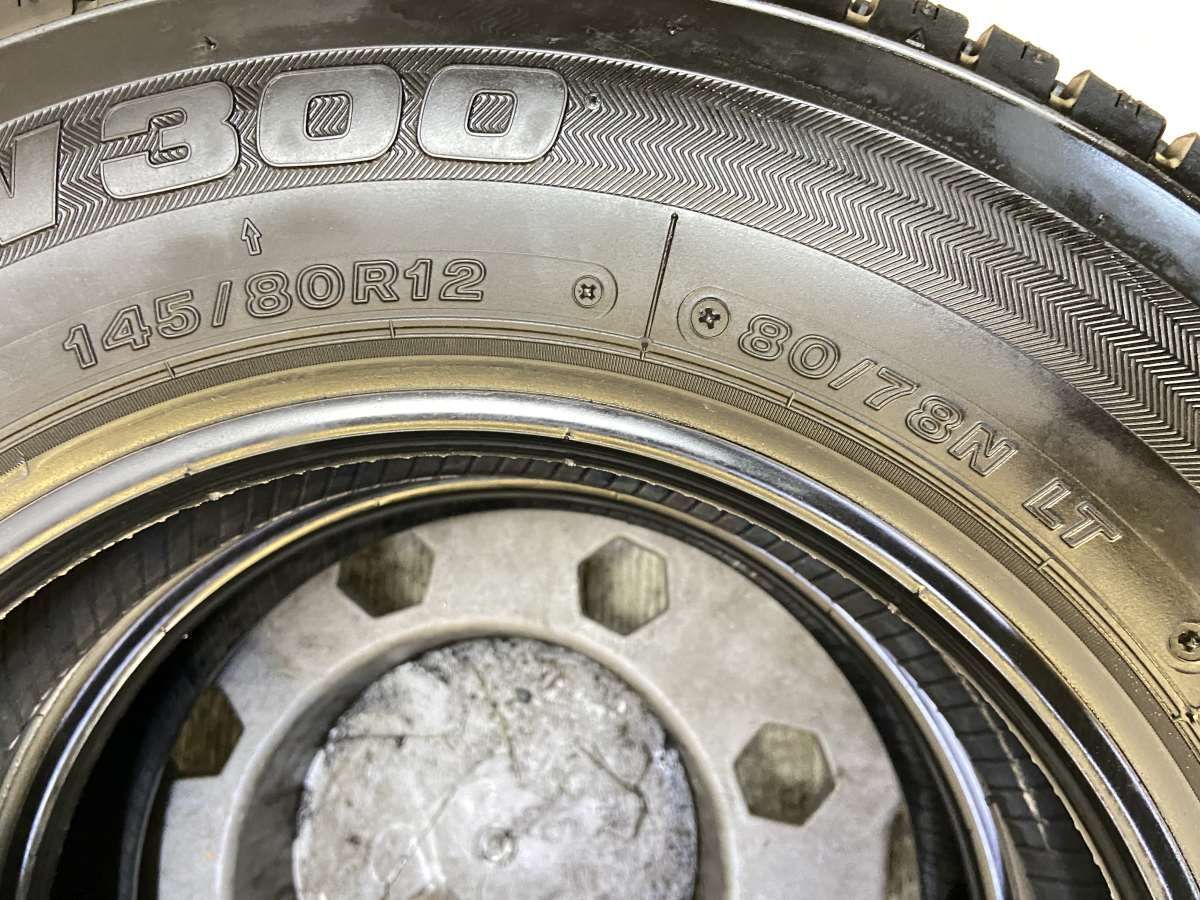  145 80 R 12 78 LT ブリヂストン W 300 タイヤ スタッドレスタイヤ 2本セット タイヤ タイヤ ホイール