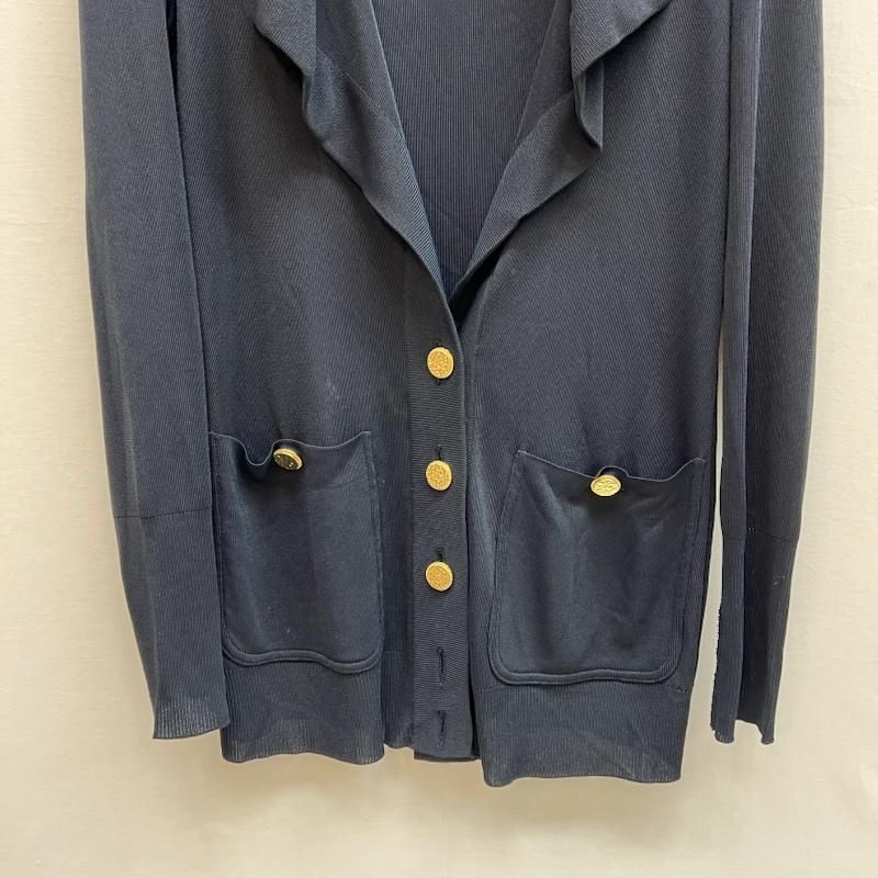 シャネル ヴィンテージ 手書きタグ 金ボタン ニット ジャケット