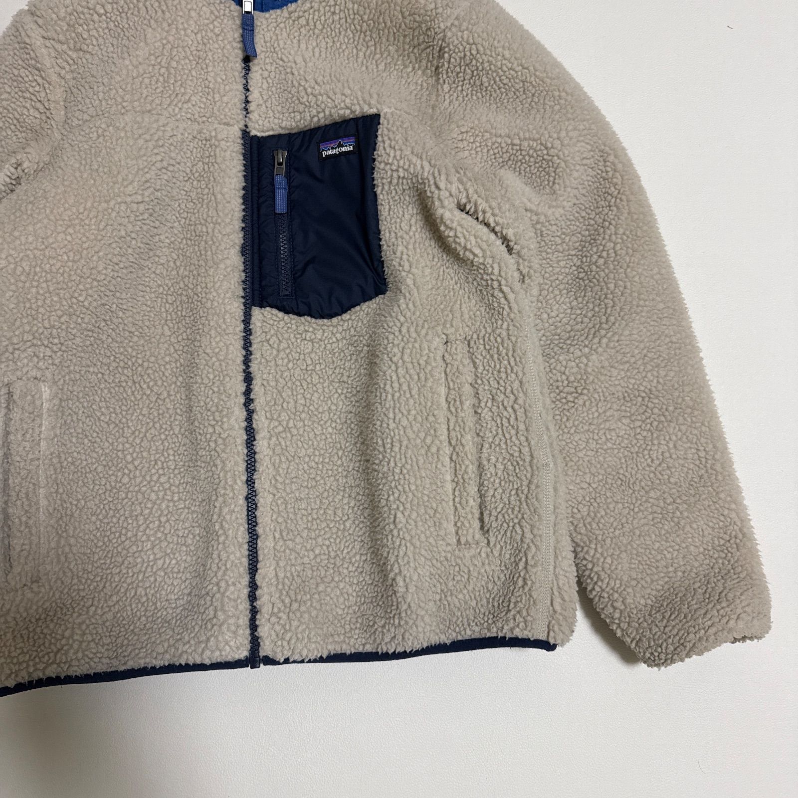 パタゴニア Patagonia リバーシブル ジャケット ボア XXL キッズ 子供