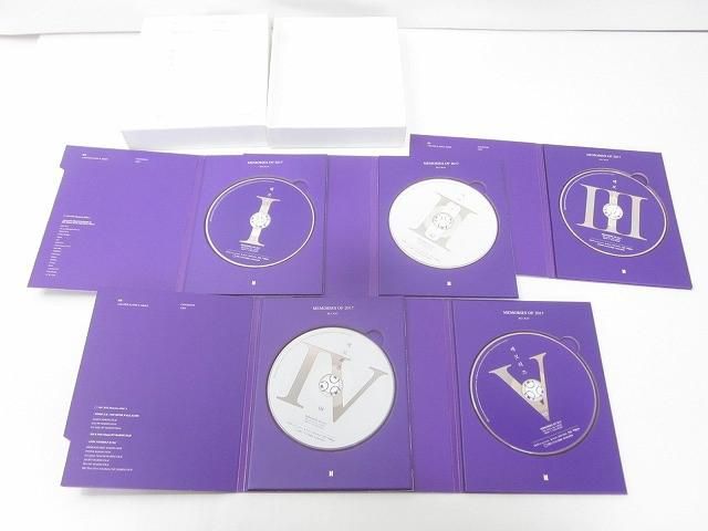 品 韓流 防弾少年団 BTS Memories of 2017 日本語字幕あり トレカ RM Blu-ray
