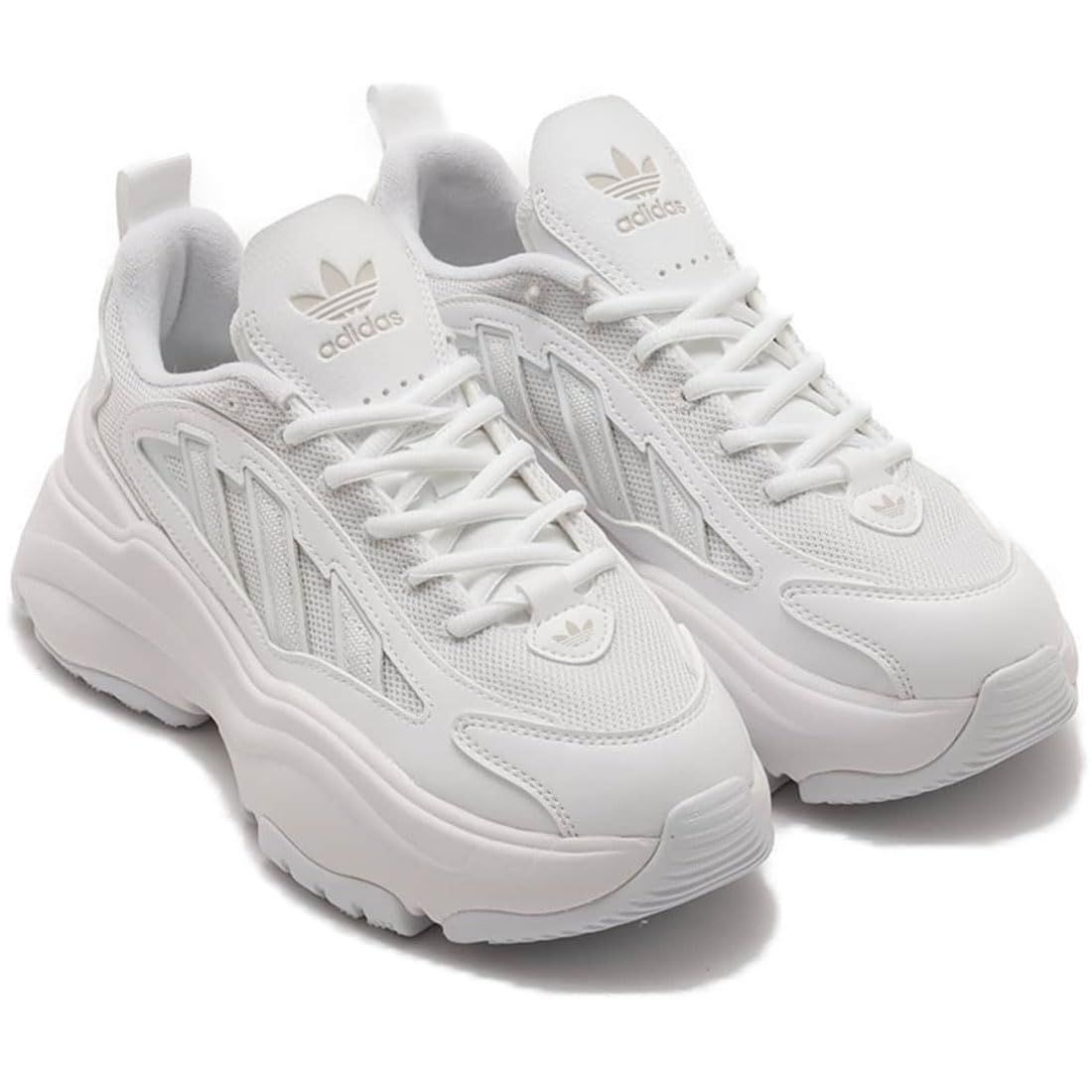アディダス オズガイア W OZGAIA スニーカー シューズ フットウェアホワイト グレーワン IG 6047 日本 23.5 cm