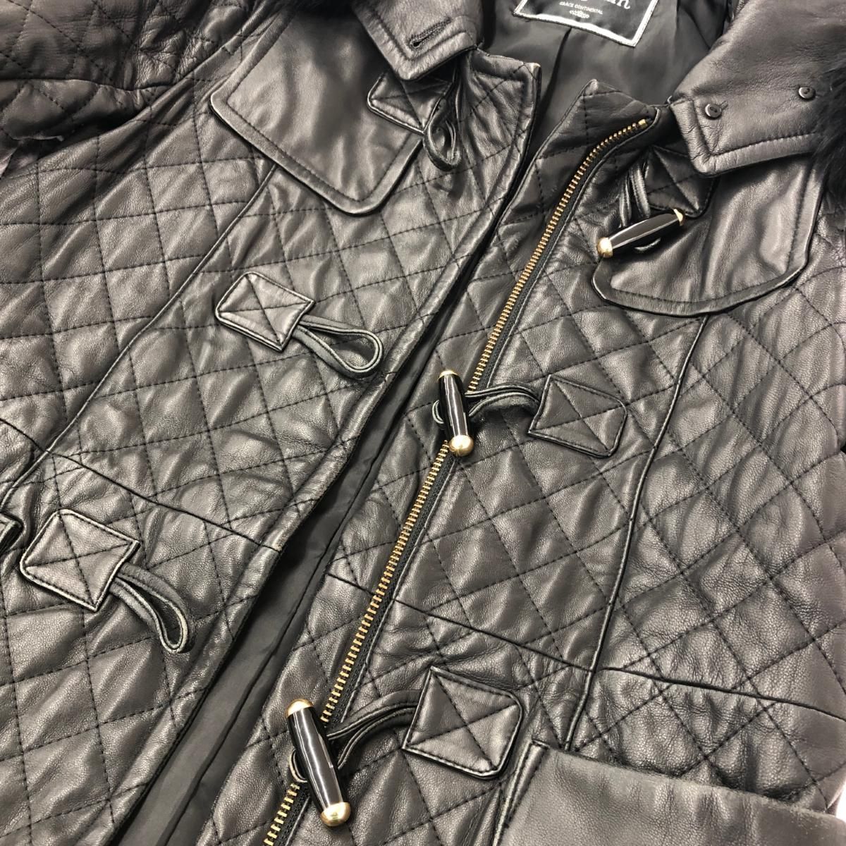 オファー diagram ダイアグラム ダッフルコート サイズ:36 羊革