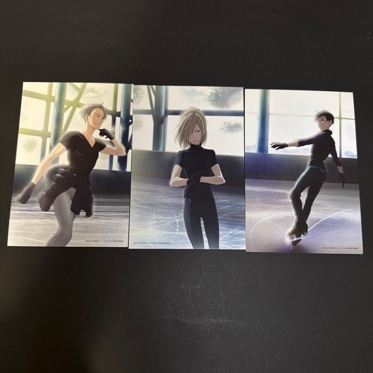 ユーリ!!! on ice ポストカード CD購入特典 3点まとめ売り - メルカリ