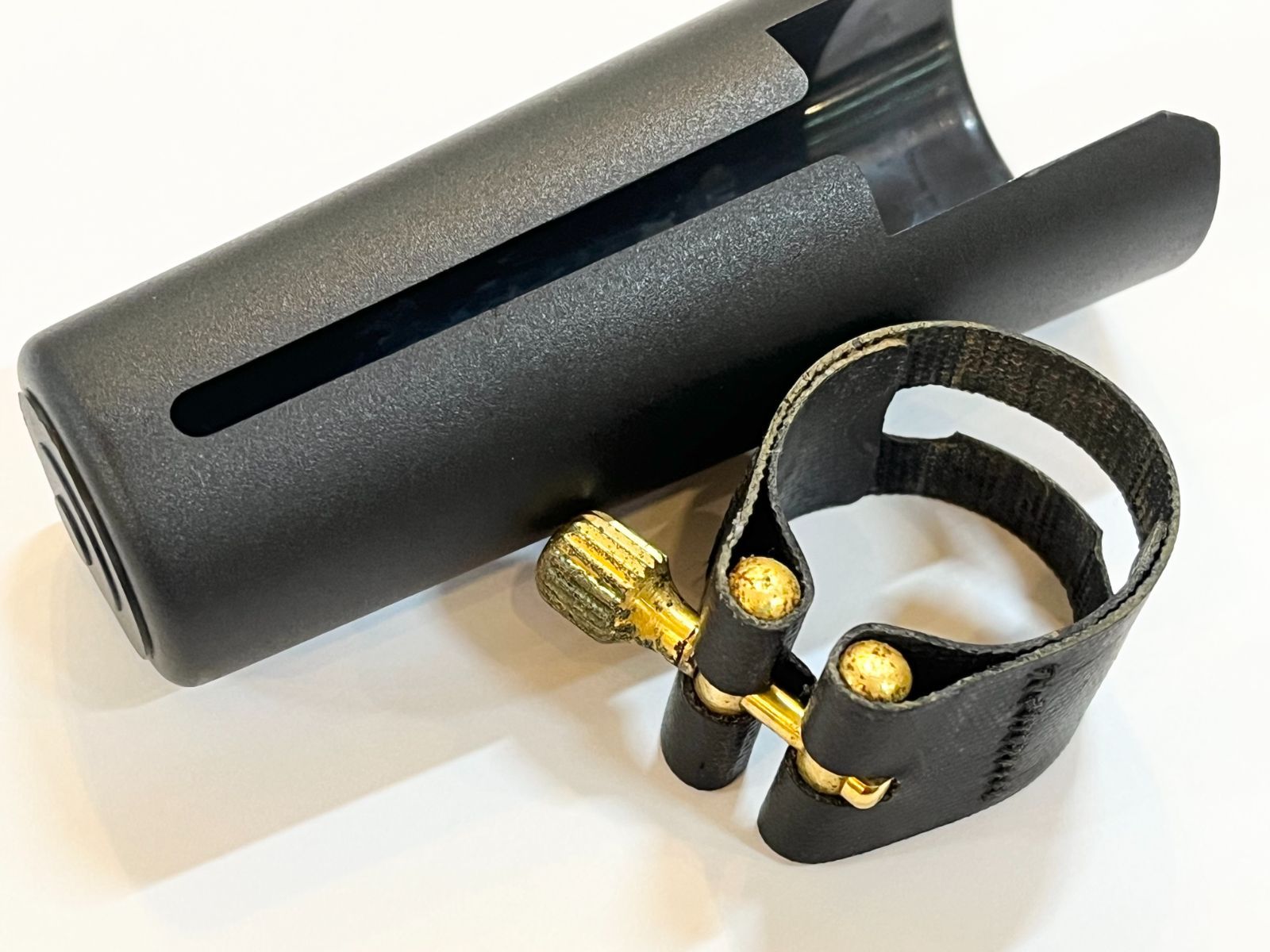 ルソー バリトンサックスマウスピース 5R リガチャーキャップ付き