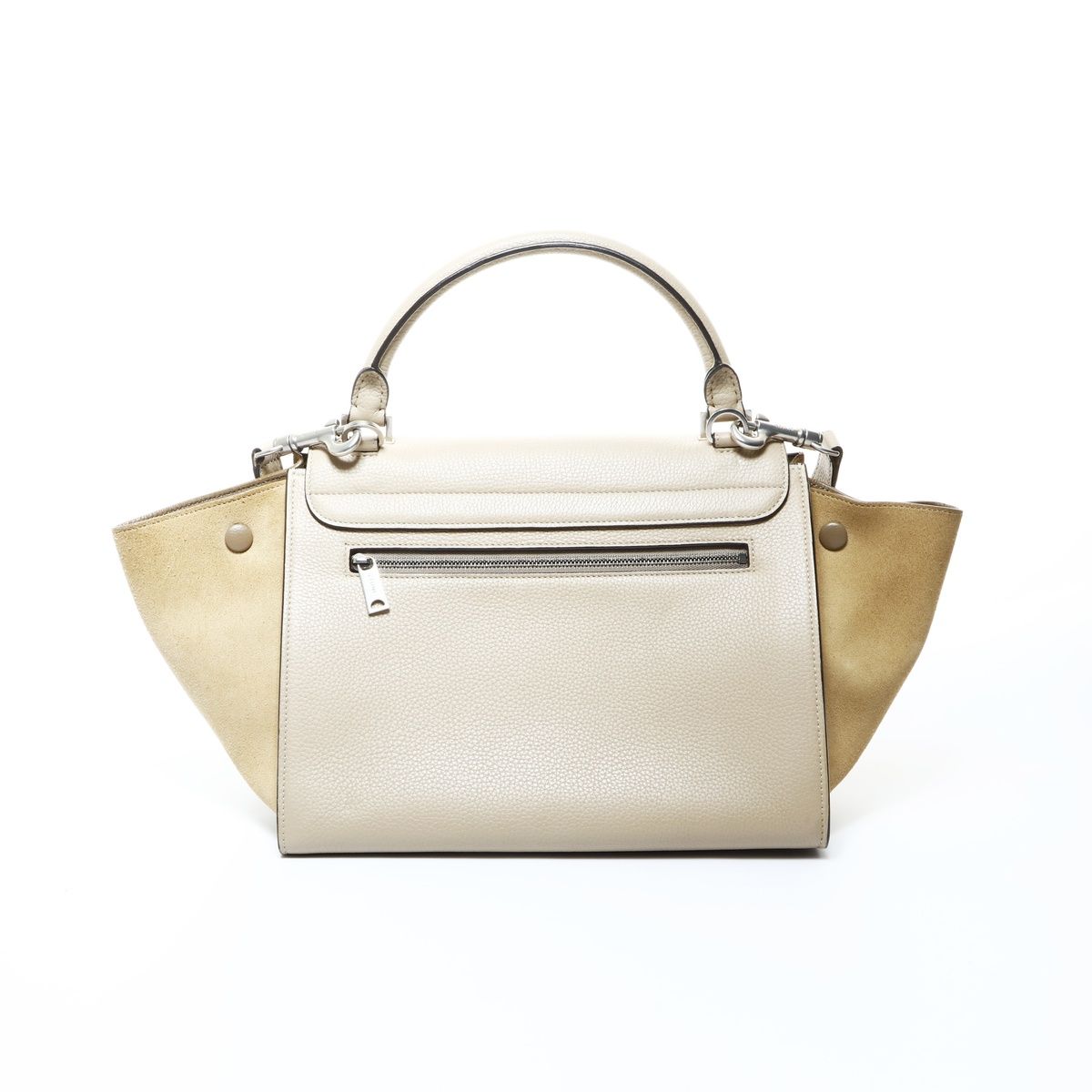 CELINE セリーヌ ハンドバッグ レザー スエード トラペーズ 2way