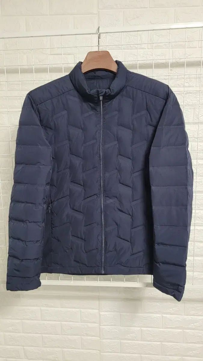 XL PGA 피지에이 ネイビー チューブパータン メンズゴルフウェア ダウンジャケット